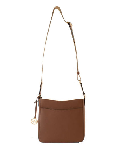 Brown Canvas Crossbody Bag