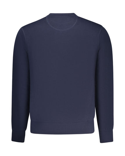 Blue Cotton Men's Sweatshirt