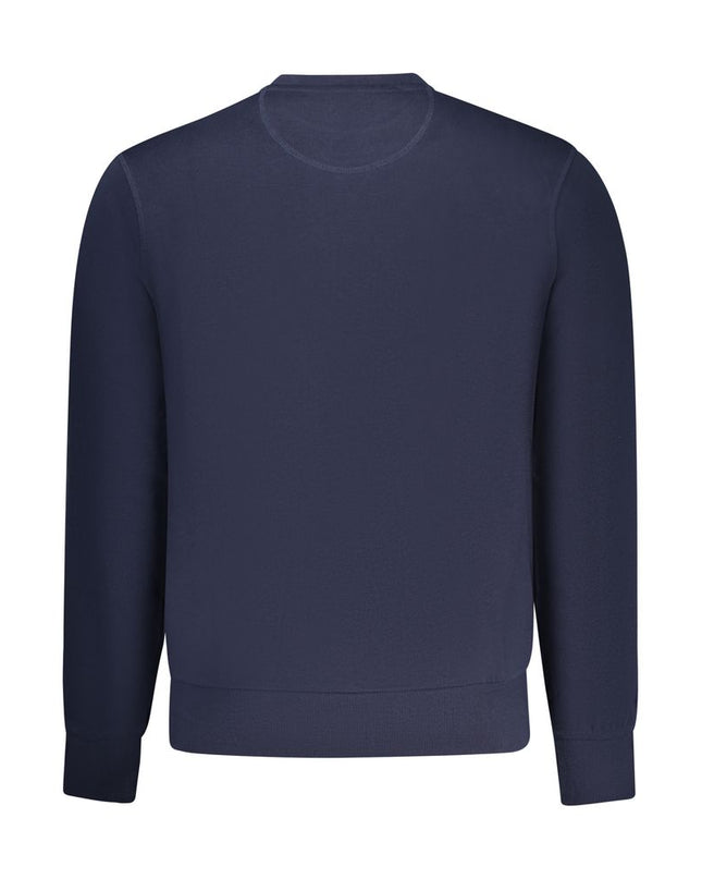 Blue Cotton Men's Sweatshirt