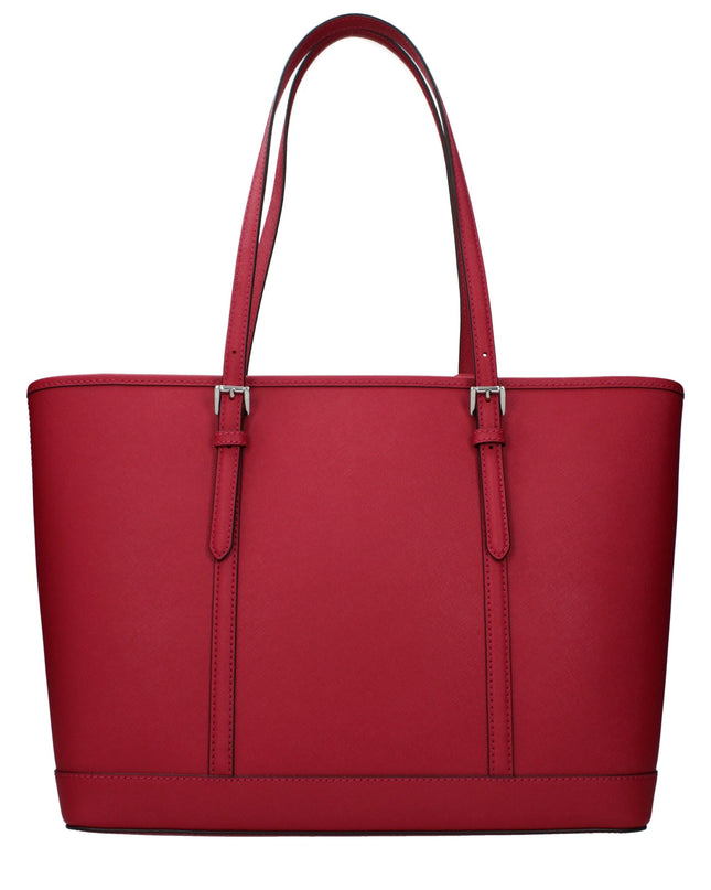 Red Leather Shoulder Bag