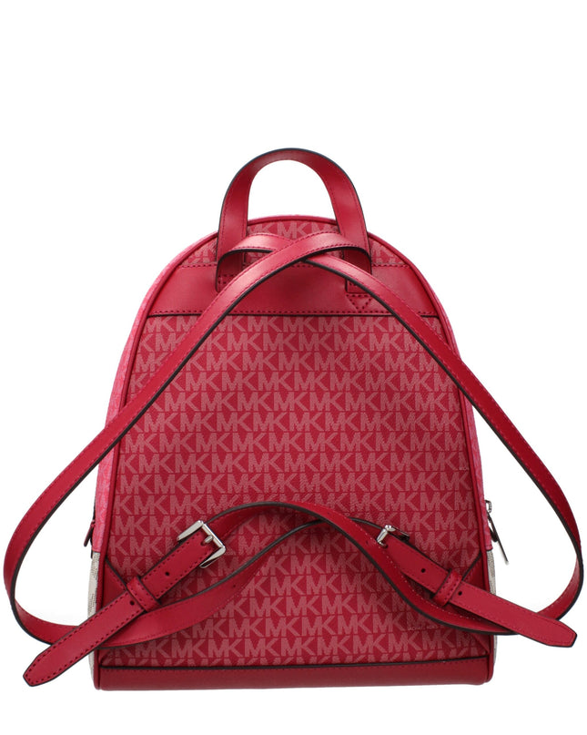 Beige Fabric Backpack