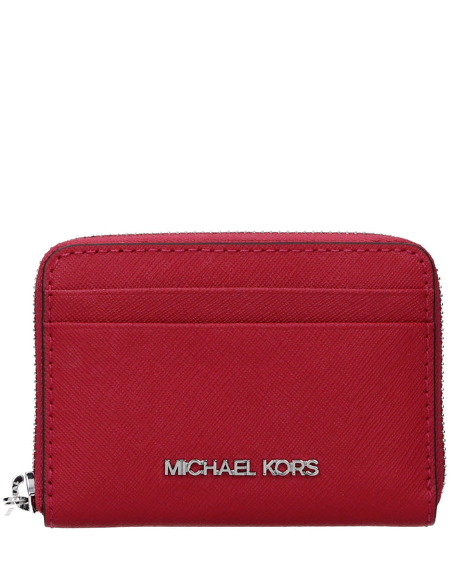 Red Leather Cardholder