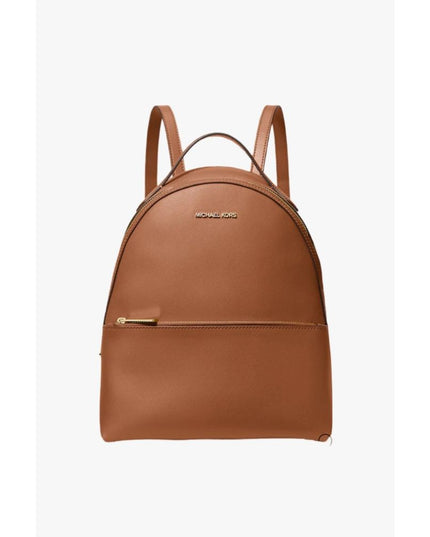 Brown Leather Backpack