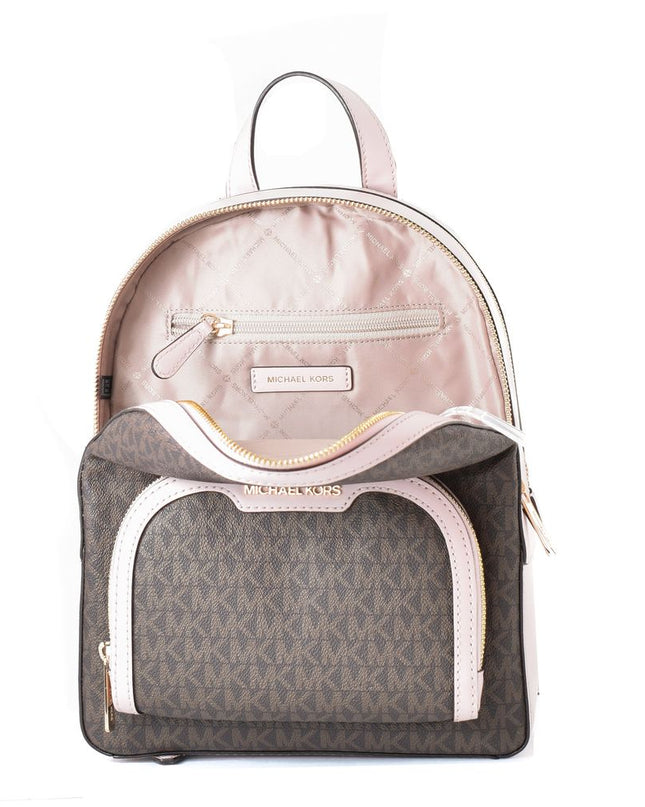 Multicolor Canvas Backpack