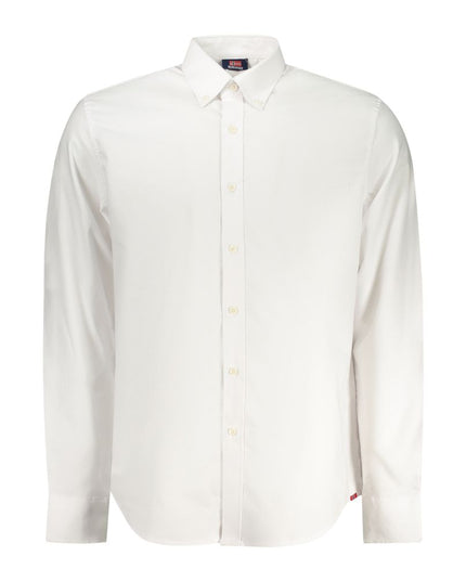 White Cotton Men's Shirt