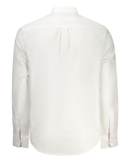 White Cotton Men's Shirt