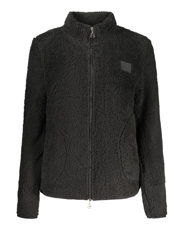 Nero Polyester Women Sweatshirt