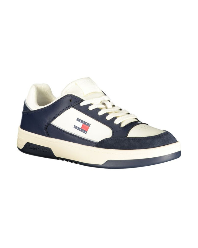 Bianco Polyurethane Men Sneaker