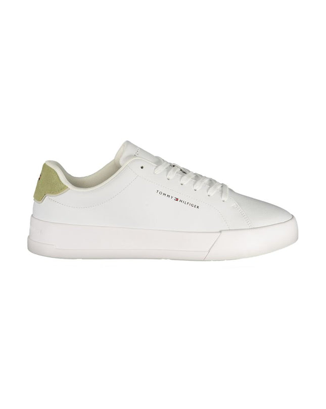 Bianco Polyurethane Men Sneaker