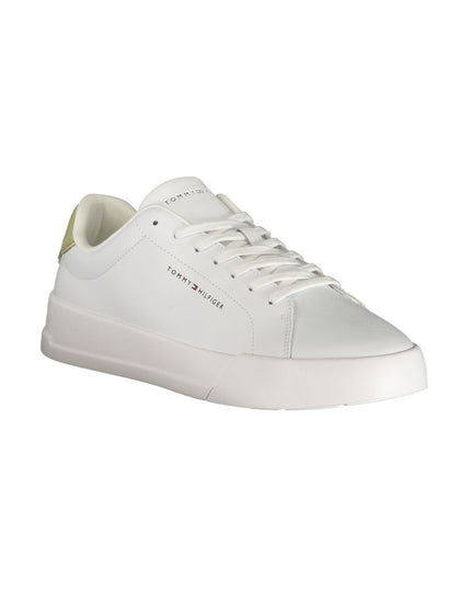 Bianco Polyurethane Men Sneaker