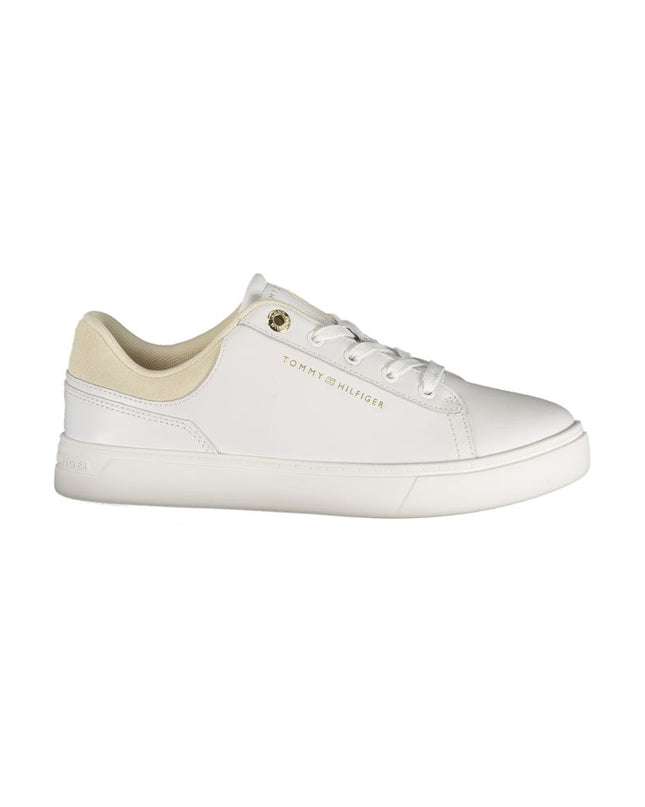 Bianco Polyurethane Women Sneaker