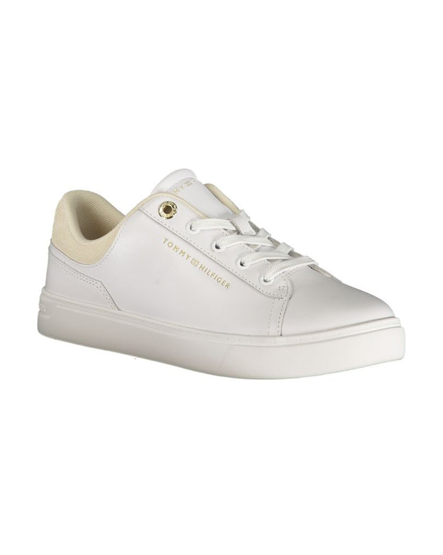 Bianco Polyurethane Women Sneaker
