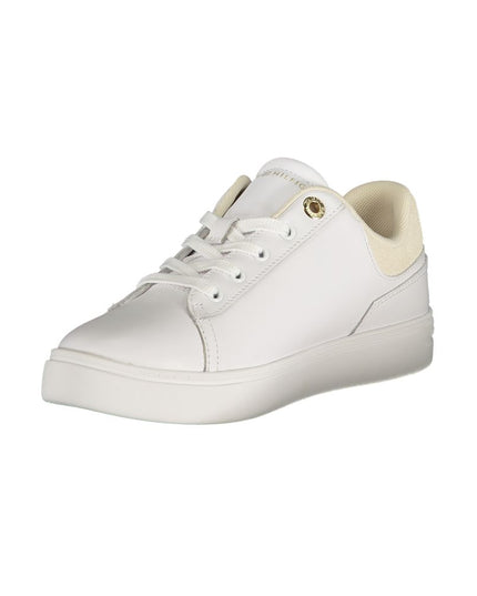 Bianco Polyurethane Women Sneaker