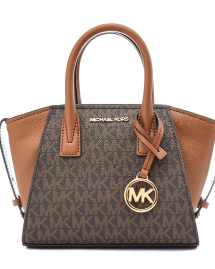Brown Canvas Handbag
