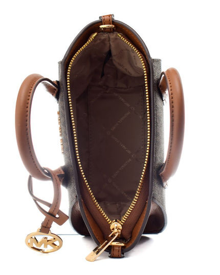 Brown Canvas Handbag