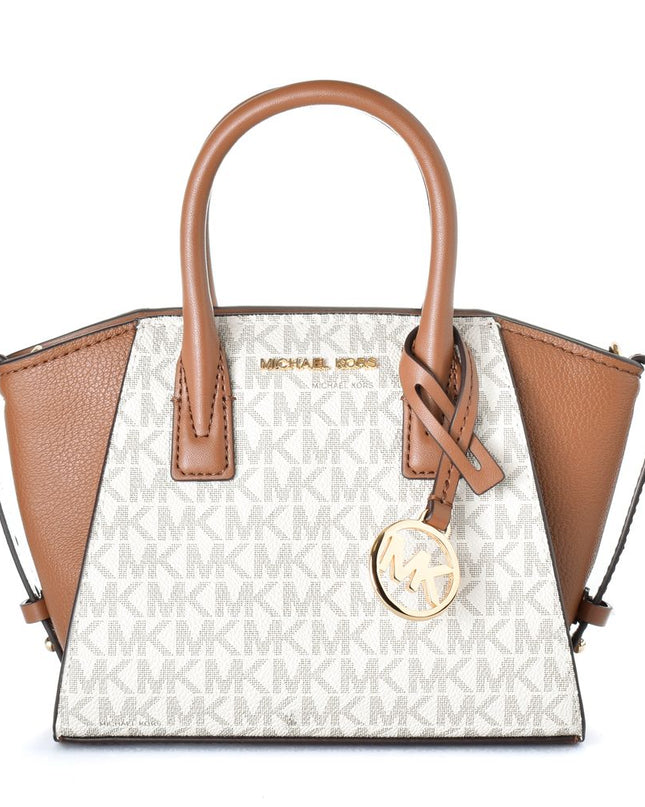 Beige Canvas Handbag