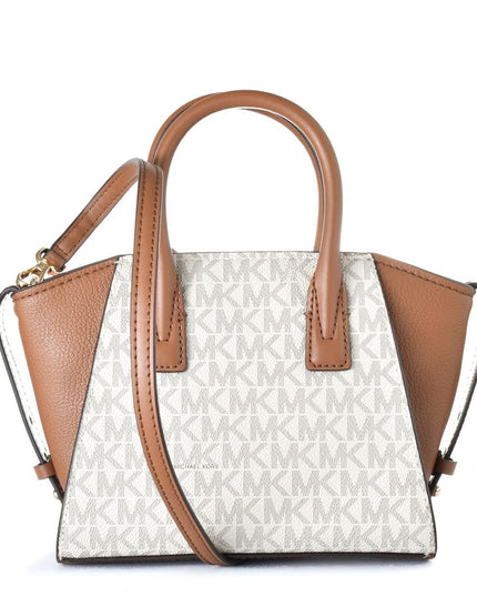 Beige Canvas Handbag