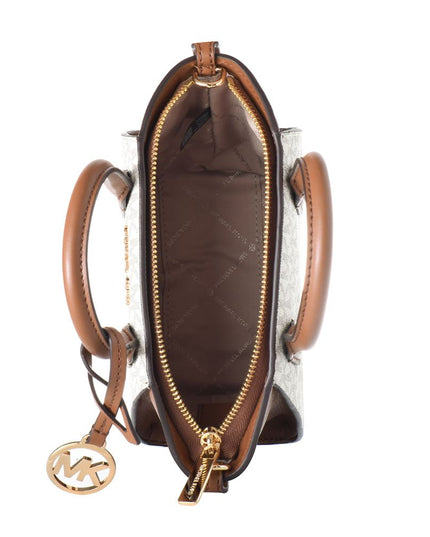 Beige Canvas Handbag