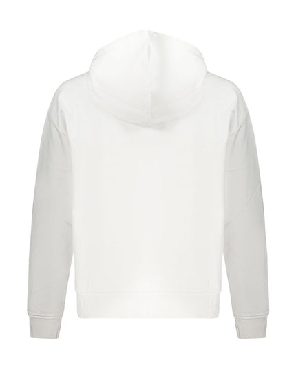 Bianco Cotton Women Sweatshirt
