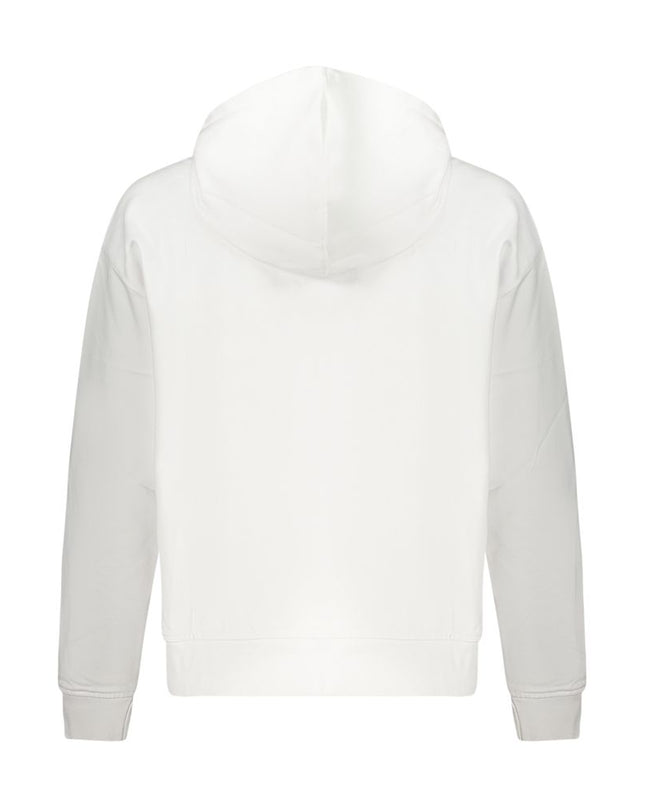 Bianco Cotton Women Sweatshirt