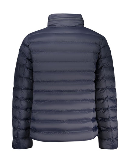 Blu Poliammide Men's Jacket
