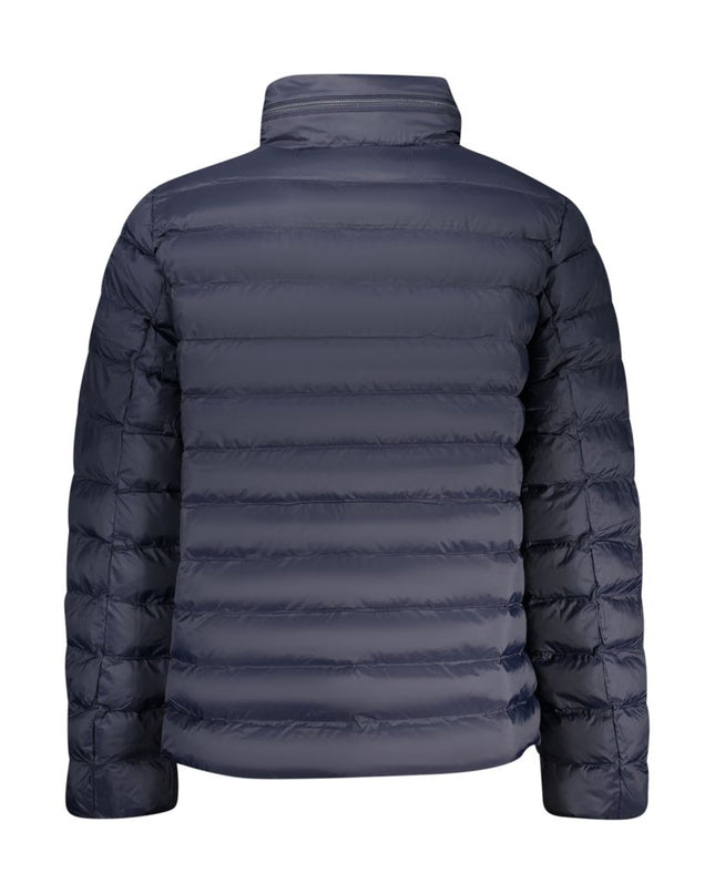 Blu Poliammide Men's Jacket
