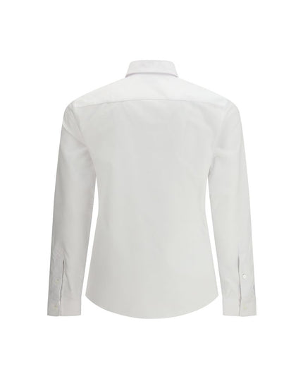 White Cotton Dress Shirt