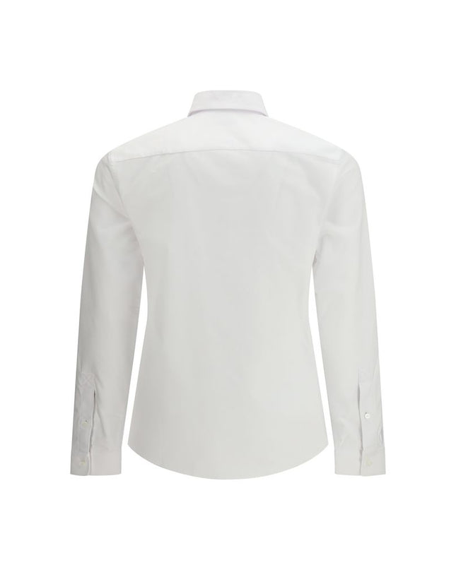 White Cotton Dress Shirt