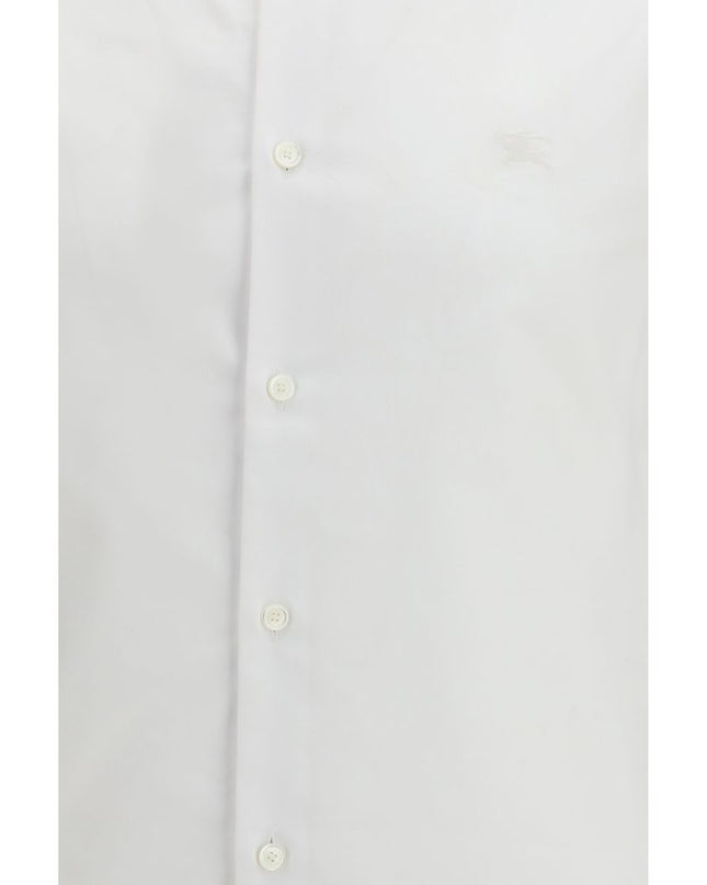 White Cotton Dress Shirt