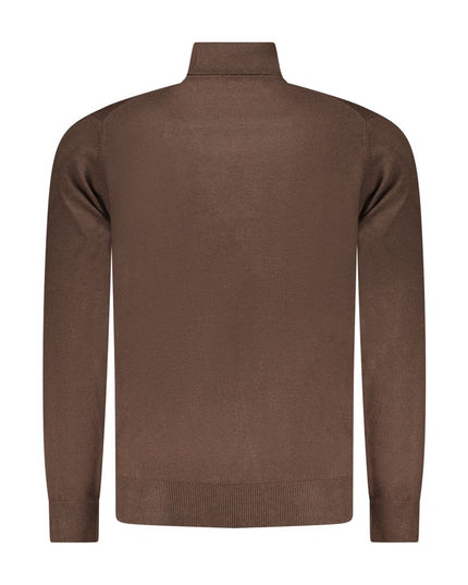 Marrone Poliammide Men Sweater