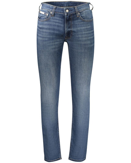 Blue Cotton Men's Jeans