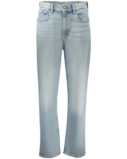 Azzurro Cotton Women Jeans
