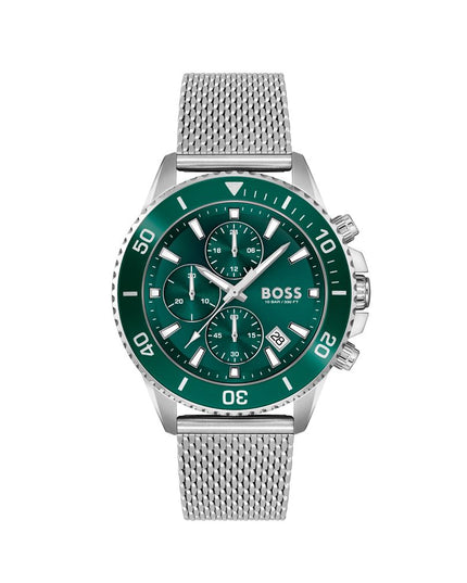 Gray Stainless Steel Dress Watch