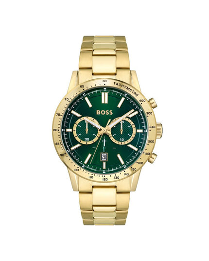Gold Stainless Steel Dress Watch