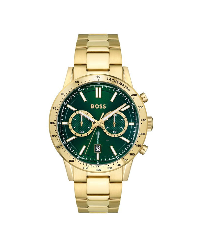 Gold Stainless Steel Dress Watch