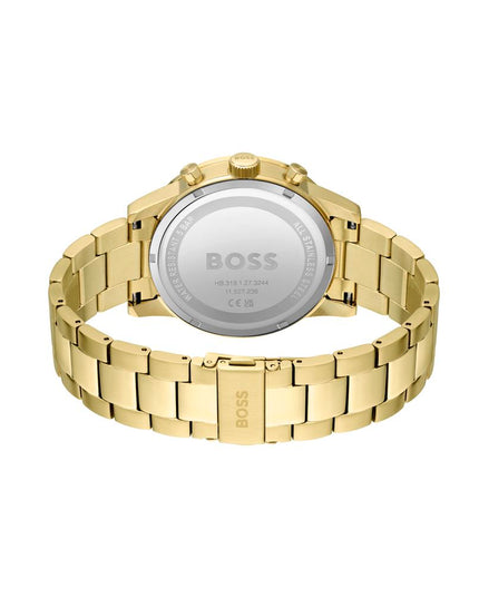 Gold Stainless Steel Dress Watch