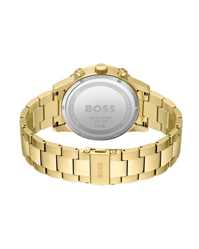 Gold Stainless Steel Dress Watch