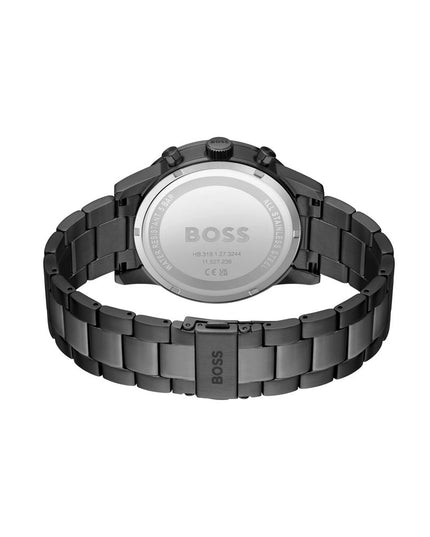 Gray Stainless Steel Dress Watch