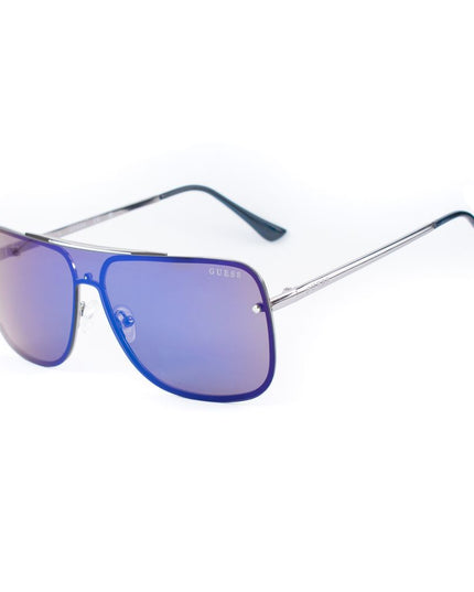 Gray Metal Sunglasses