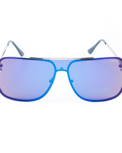 Gray Metal Sunglasses