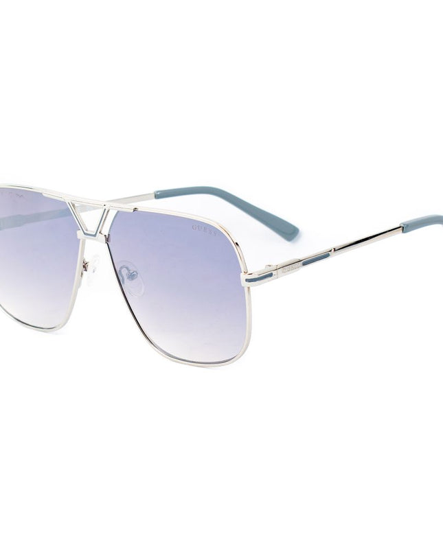 Gray Metal Sunglasses
