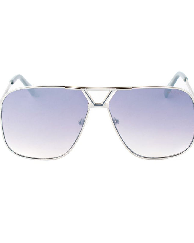 Gray Metal Sunglasses