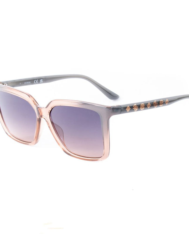 Gray Resin Sunglasses