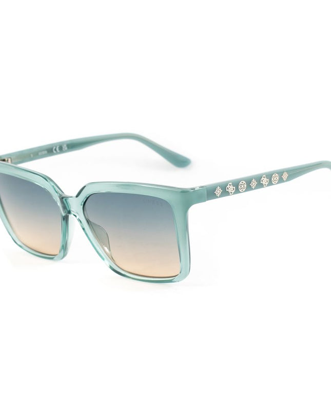 Blue Resin Sunglasses