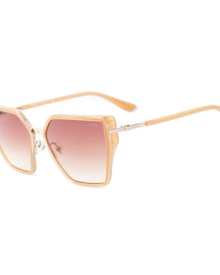 Beige Resin Sunglasses