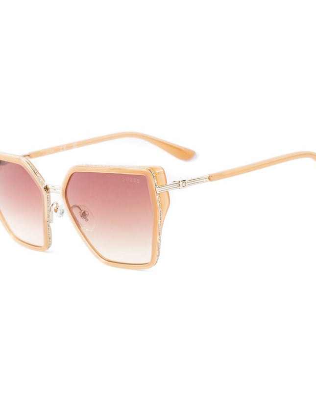 Beige Resin Sunglasses