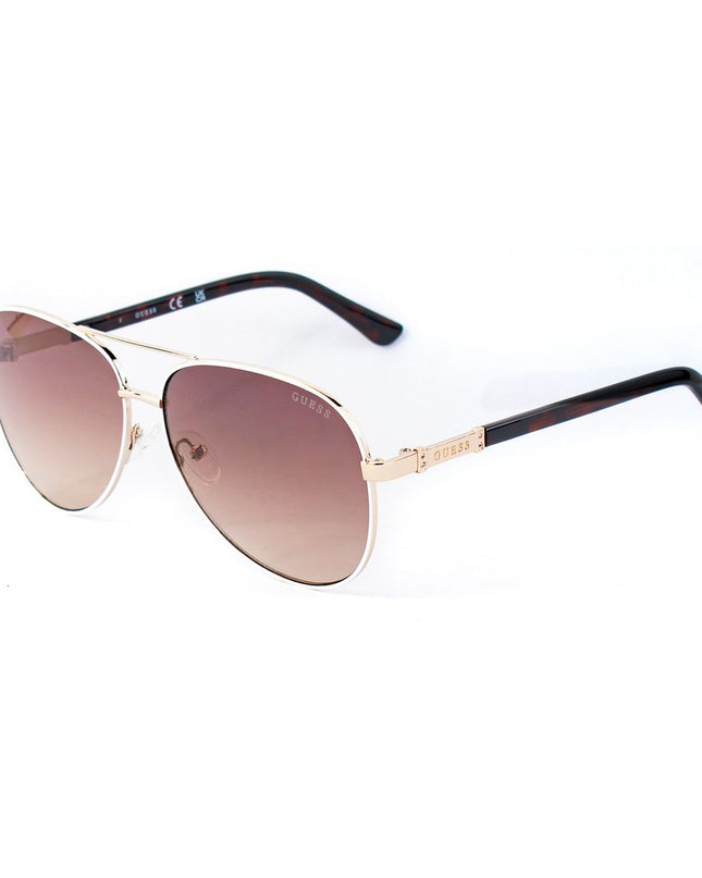 White Metal Sunglasses