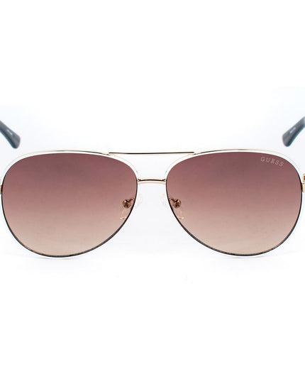 White Metal Sunglasses