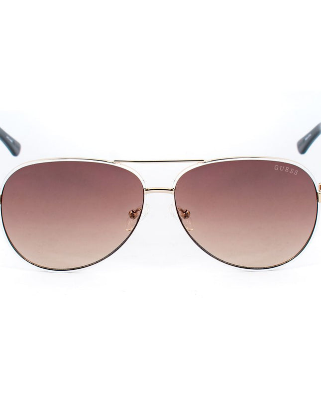 White Metal Sunglasses