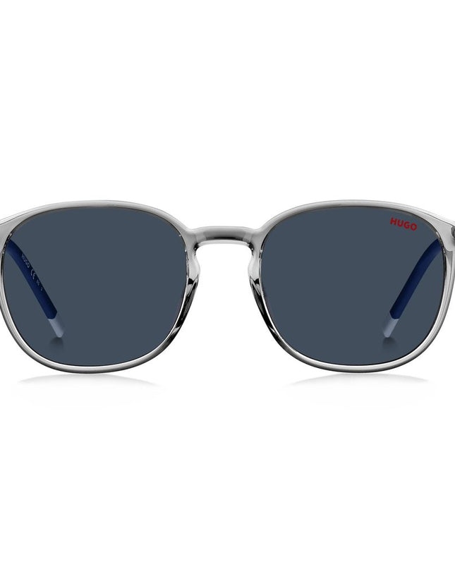Gray Resin Sunglasses